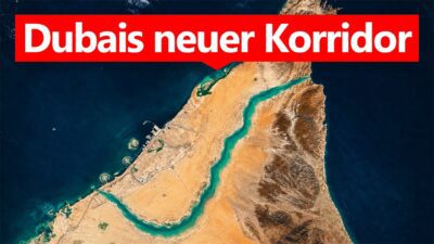 Mehr über den Artikel erfahren Dubais verrückter Plan, die Straße von Hormus zu umgehen