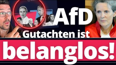 Mehr über den Artikel erfahren EIL: Ende der AfD-Verbotsfantasien! Plötzlich meldet sich Ex-Verfassungsrichterin zu Wort!!