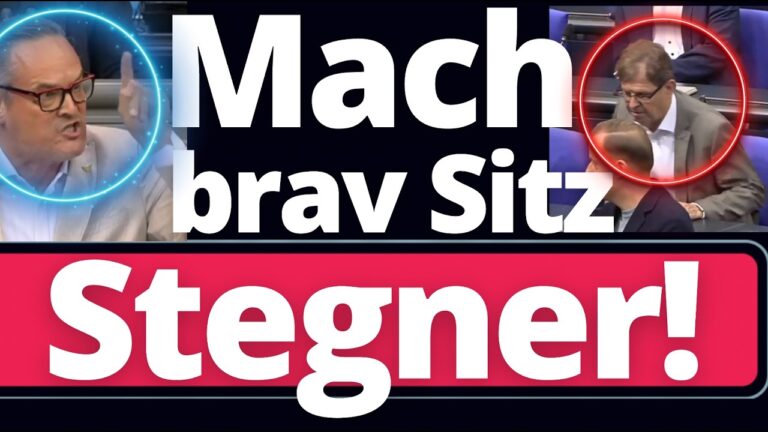 Mehr über den Artikel erfahren EIL: Stegner macht brav Sitz, nach Standpauke von Martin Reichardt! 😂😂