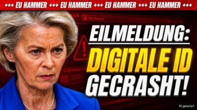 Mehr über den Artikel erfahren EILT: DIGITALE ID CRASH! DAS ist der Super GAU für uns alle!
