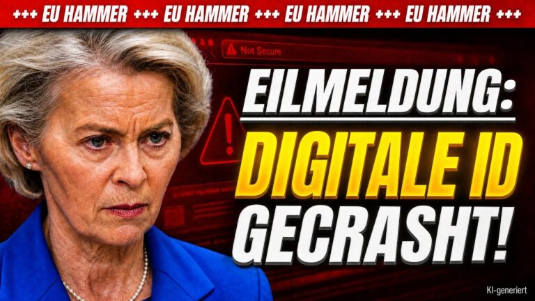 Mehr über den Artikel erfahren EILT: DIGITALE ID CRASH! DAS ist der Super GAU für uns alle!