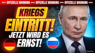 Mehr über den Artikel erfahren EILT: KRIEGSEINTRITT ANGEKÜNDIGT! Minister spricht letzte Warnung aus!