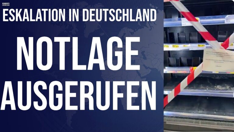 Mehr über den Artikel erfahren Eilt💥Jetzt in Deutschland💥Migrantenkrawalle vorbereitet💥Versorgungskrise💥Bevölkerung in Angst