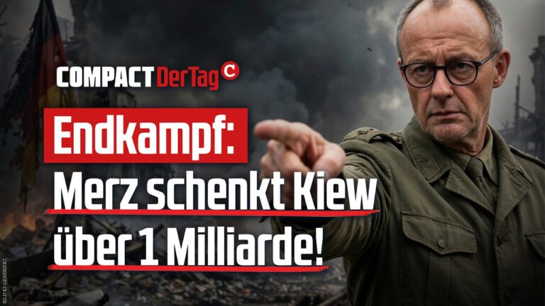 Mehr über den Artikel erfahren Endkampf: Merz schenkt Kiew über 1 Milliarde!💥