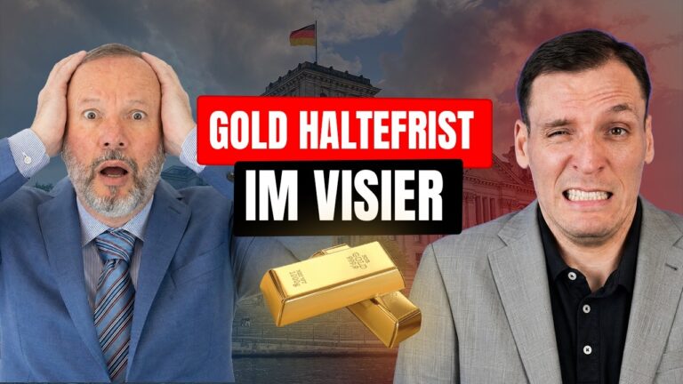 Mehr über den Artikel erfahren Erst Bitcoin, jetzt GOLD? Finanzministerium denkt über Haltefrist nach