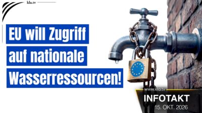 EU will Zugriff auf nationale Wasserressourcen!