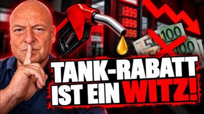 Mehr über den Artikel erfahren 😳❌ TANK-SKANDAL: Der neue „Rabatt“ ist eine riesige Lüge der Politik!