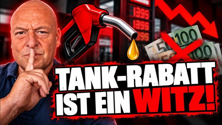 Mehr über den Artikel erfahren 😳❌ TANK-SKANDAL: Der neue „Rabatt“ ist eine riesige Lüge der Politik!