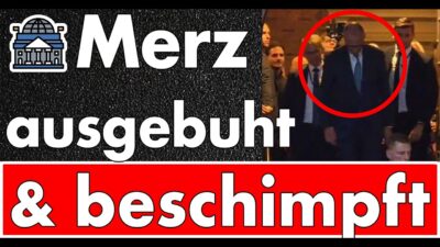Friedrich Merz ausgebuht: „Blut an euren Händen“ & „Mörder“ – und der Kanzler zeigt den Daumen hoch