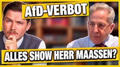 Mehr über den Artikel erfahren Hans-Georg Maaßen zum AfD-Verbot „Voraussetzung nicht erfüllt“