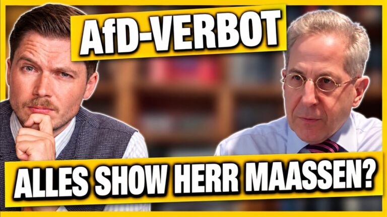 Mehr über den Artikel erfahren Hans-Georg Maaßen zum AfD-Verbot „Voraussetzung nicht erfüllt“