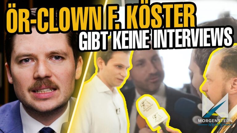 Mehr über den Artikel erfahren HEUTE SHOW-Clown Fabian Köster „bedrängt“ von Deutschland Kurier – weicht unbequemen Fragen aus!