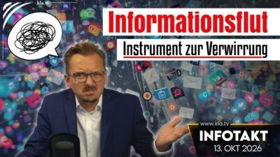 Informationsflut als Instrument zur Verwirrung