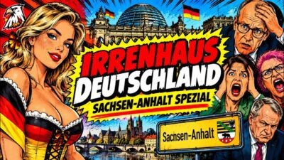 Mehr über den Artikel erfahren Irrenhaus Deutschland-Spezial: Landtagspräsidentenwahl in Sachsen-Anhalt