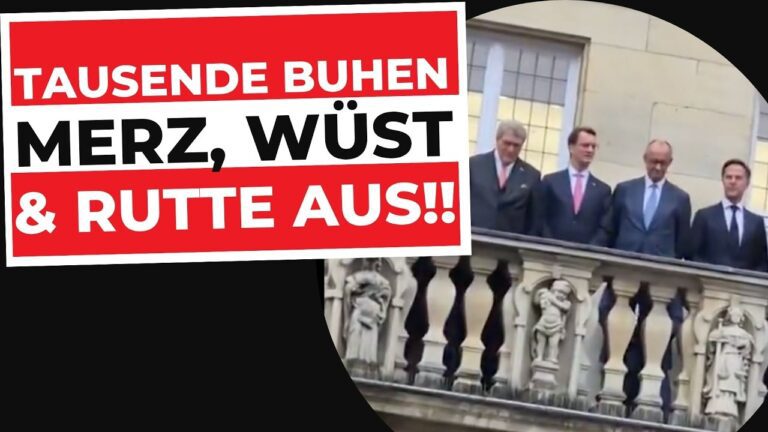 Mehr über den Artikel erfahren KAISER MERZ GRINST: Elite feiert sich, der Pöbel soll zahlen! | Westfälischer Friedenspreis 2026