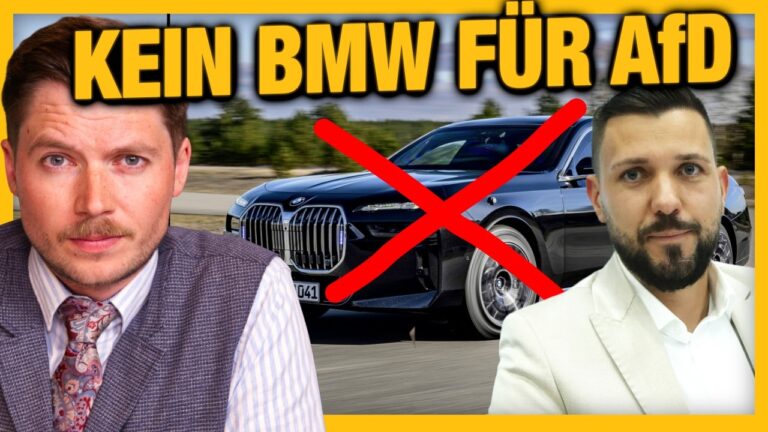 Mehr über den Artikel erfahren KEIN BMW für AfD in Sachsen-Anhalt! Voigt tritt NICHT zurück & EIN MANN in Tuttlingen