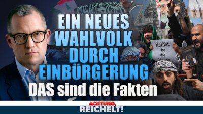 Mehr über den Artikel erfahren Keine Verschwörung, nur Fakten: Eingebürgerte Islamisten ersetzen deutsche Wähler