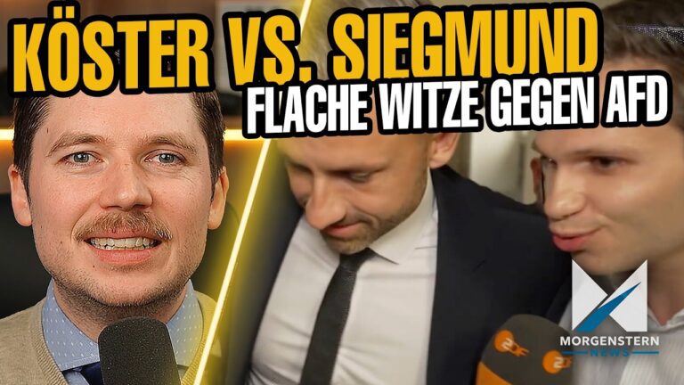 Mehr über den Artikel erfahren Köster von der heute Show: billiges AfD-Bashing vom System-Clown