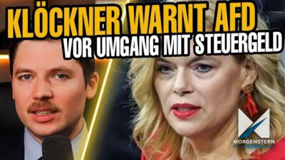 Mehr über den Artikel erfahren LÄCHERLICH: Julia Klöckner mahnt AfD zu Vorsicht bei Umgang mit Steuergeldern