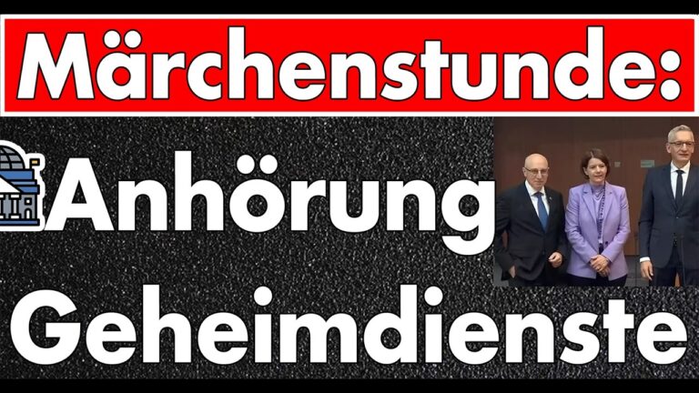 Mehr über den Artikel erfahren Märchenstunde der Geheimdienste: Grenzen des Sagbaren, Verdachtsfälle und der Treppenwitz PKGr