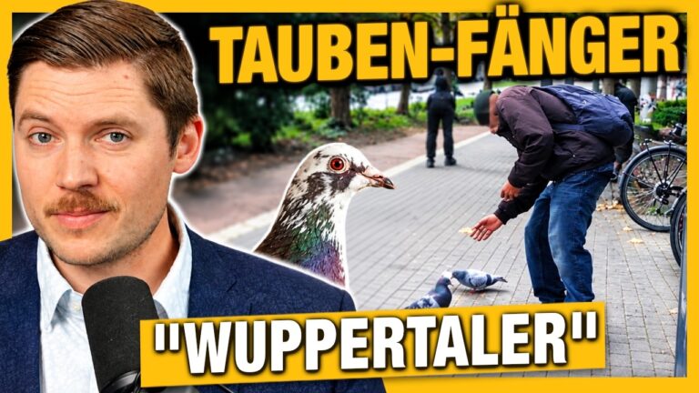 „Mann“ fängt Tauben & WDR verschweigt seine Herkunft