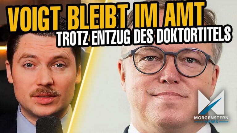 Mehr über den Artikel erfahren Mario Voigt (CDU) klammert sich um jeden Preis am Stuhl der Macht