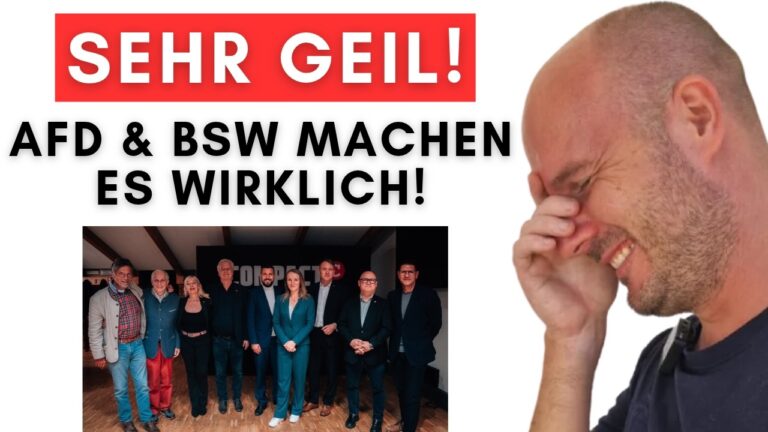 Mehr über den Artikel erfahren Medien rasten aus über geheimes Dinner von AfD und BSW + Heulsuse des Monats gewählt!