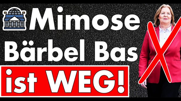 Mehr über den Artikel erfahren Mimose Bas tritt zurück und flüchtet vor Kritik – Mandat und 2 Jahre Übergangsgeld bleiben!