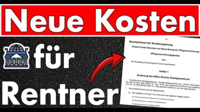 Mehr über den Artikel erfahren Neue Kosten für Rentner: Pflege-Neuordnungsgesetz ab 2028! Kostenlose Mitversicherung fällt weg …
