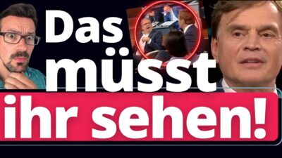 Sendung eskaliert: Wütender SPD-Minister dreht völlig durch, als Baumann ihm die Leviten liest!
