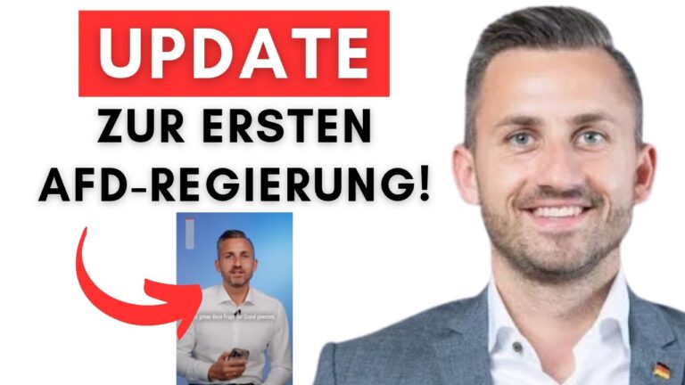 Mehr über den Artikel erfahren Siegmund gibt wichtiges Update zur AfD-Regierung + CDU´ler loben plötzlich die AfD-Politiker!