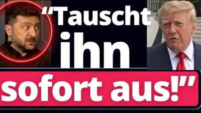 Trump Eskalation mit Selenski: „Der gehört sofort ausgetauscht!“