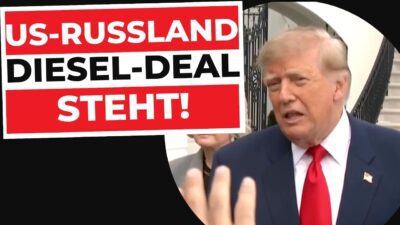 Mehr über den Artikel erfahren TRUMP KAUFT RUSSLAND-ÖL: Diesel-DEAL mit Putin, Deutschland zahlt! | Nord Stream & Ukraine-Krieg