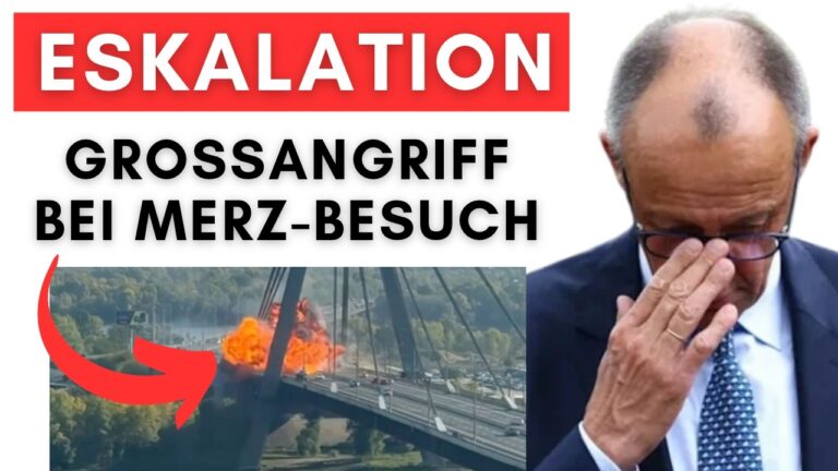 Mehr über den Artikel erfahren Während Merz-Besuch: Putin greift gezielt Kiew an! + Merz verschenkt nächste Millionen an Selensky