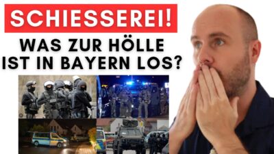 Mehr über den Artikel erfahren Waffenkontrolle in Oberpfalz eskaliert + Mindestens 2 Personen erschossen + LKA mit Polizeipanzer!