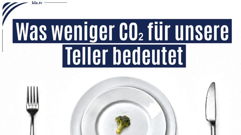 Was weniger CO₂ für unsere Teller bedeutet
