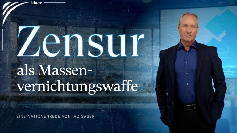 Mehr über den Artikel erfahren Zensur als Massenvernichtungswaffe (Ivo Sasek) | Gründung der Freien Presse Agentur