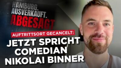 Mehr über den Artikel erfahren Zu kritisch? Jetzt spricht der gecancelte Comedian Nikolai Binner